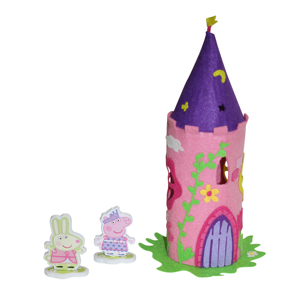 Шьем игрушку из фетра – Волшебный замок Пеппы из серии Свинка Пеппа  